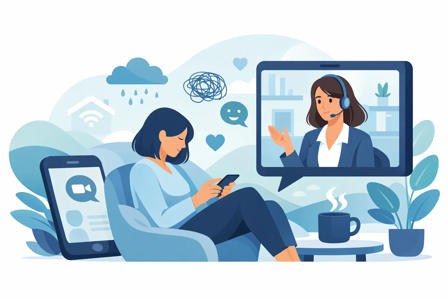 Anxiety Treatment Through Telehealth That Fits