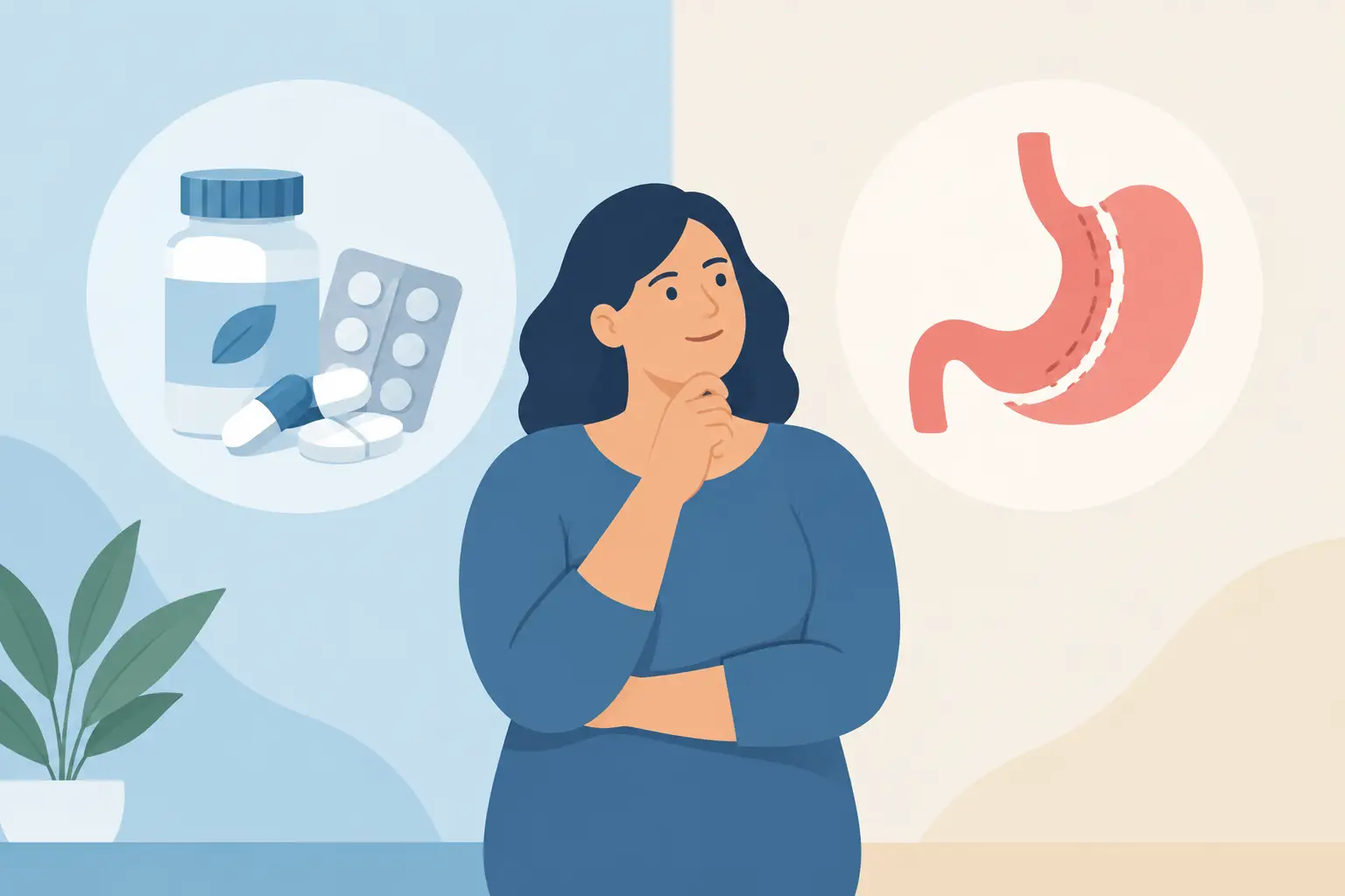 Obesity Medication Versus Bariatric Surgery Which Fits - Safe Space Clinic Obesity Medication Versus Bariatric Surgery: Which Fits?