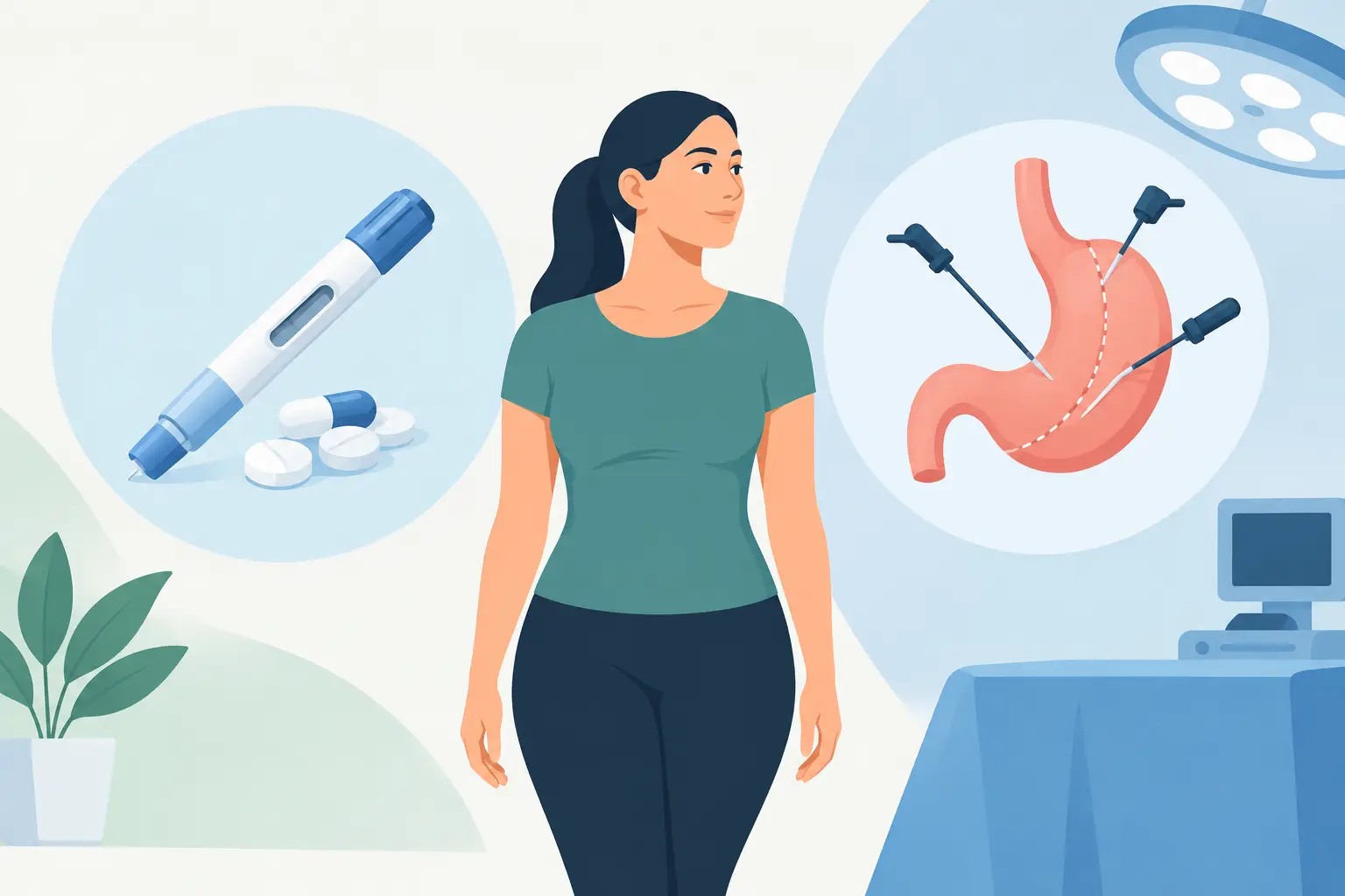 Semaglutide Versus Surgery for Weight Loss - Safe Space Clinic Semaglutide Versus Surgery for Weight Loss